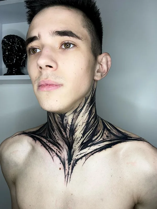 Lettering tattoo by Vladsaw in Metz