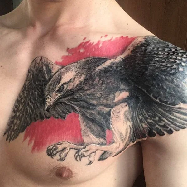 Graphic tattoo by Andrey Brendin in Воронеж