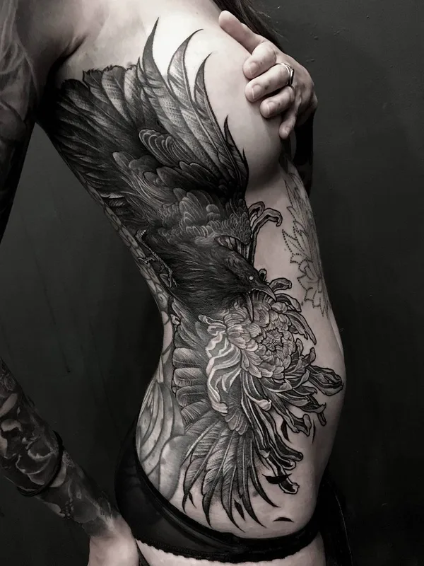 Horror tattoo by Jean Choir in Marseille