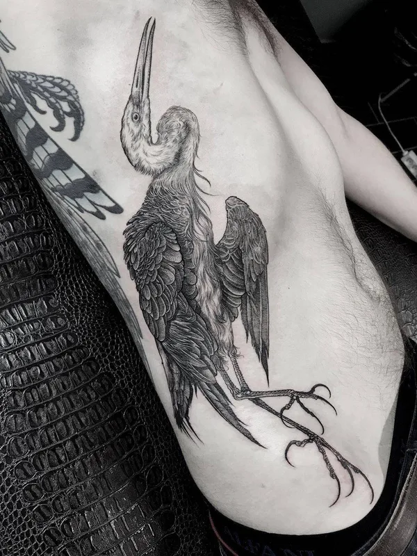 Horror tattoo by Jean Choir in Marseille