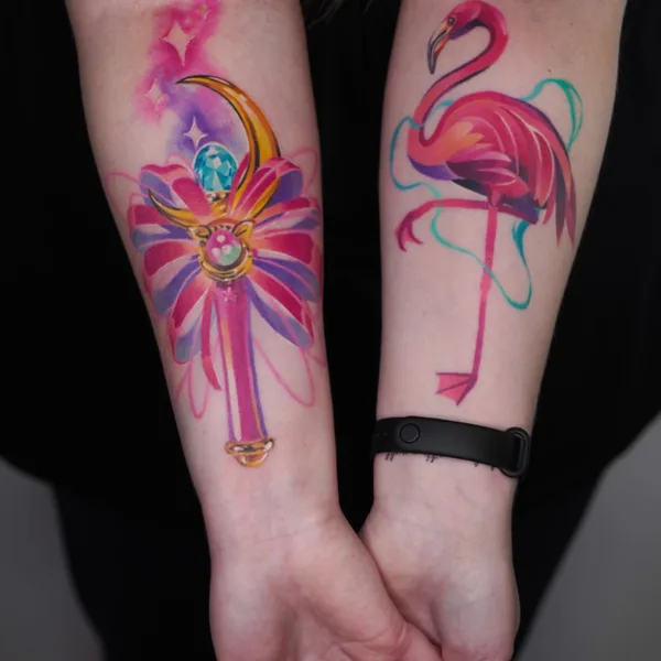 Geometric tattoo by Ivan Androsov  in Bricktown