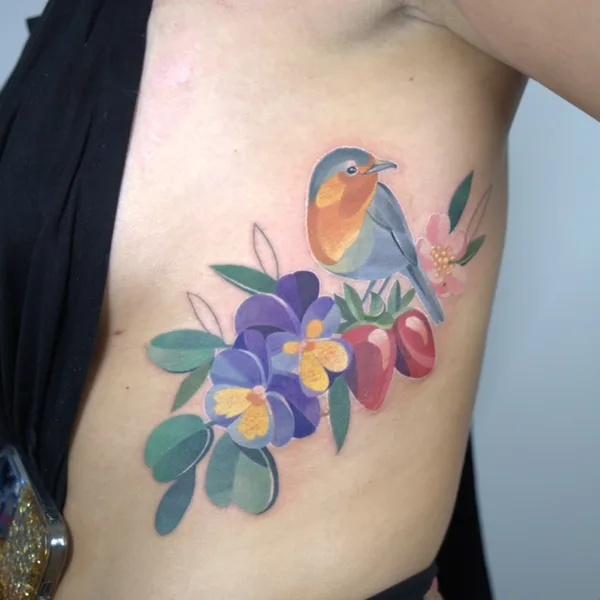 Geometric tattoo by Ivan Androsov  in Bricktown