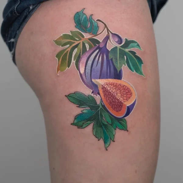 Geometric tattoo by Ivan Androsov  in Bricktown