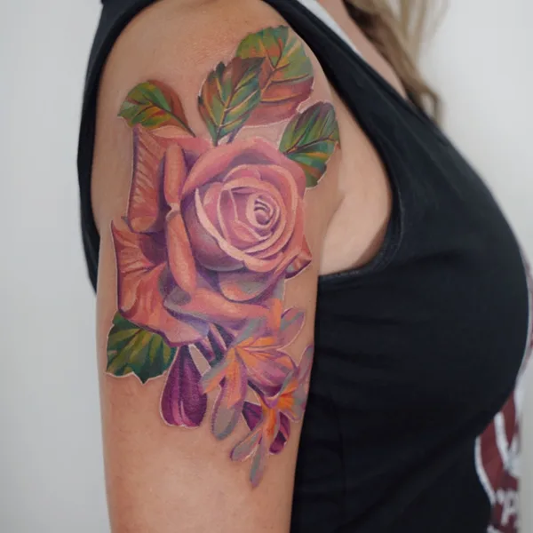 Geometric tattoo by Ivan Androsov  in Bricktown