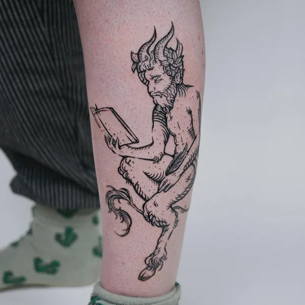 engraving tattoo by myrkur_tattoo in Oslo