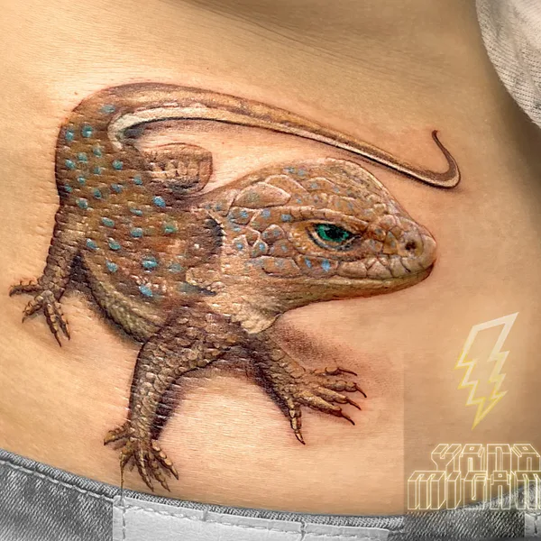 Watercolor tattoo by Яна Мигами in Moscow
