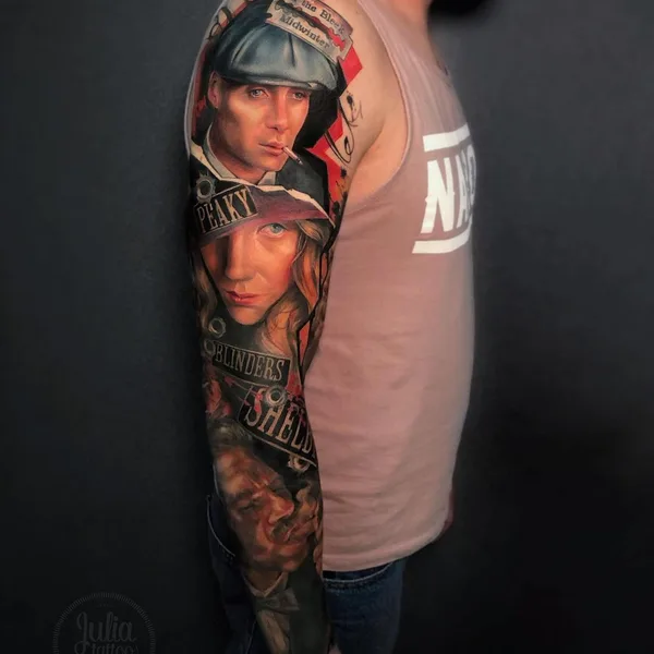 Watercolor tattoo by Julia Prozorova in Ростов-на-Дону