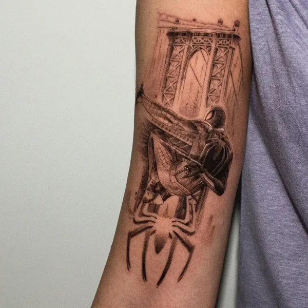 Graphic tattoo by Никита Гриненко in Ростов-на-Дону