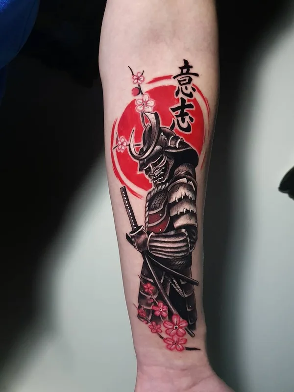 color japanese tattoo auf forearm #52634 | Tätowierer Katia Ink