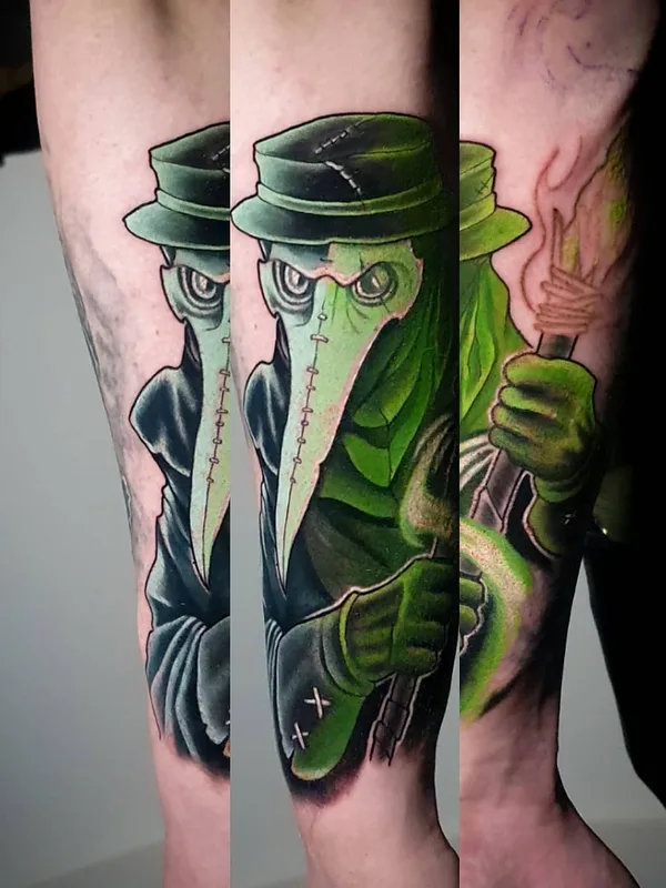 color neo traditional tattoo auf forearm #52635 | Tätowierer Katia Ink