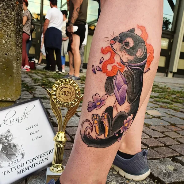 Neo Traditional tattoo by Katia Ink in Ростов-на-Дону