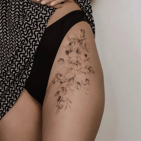 Fine Line tattoo by Юлия Равинских in Ростов-на-Дону