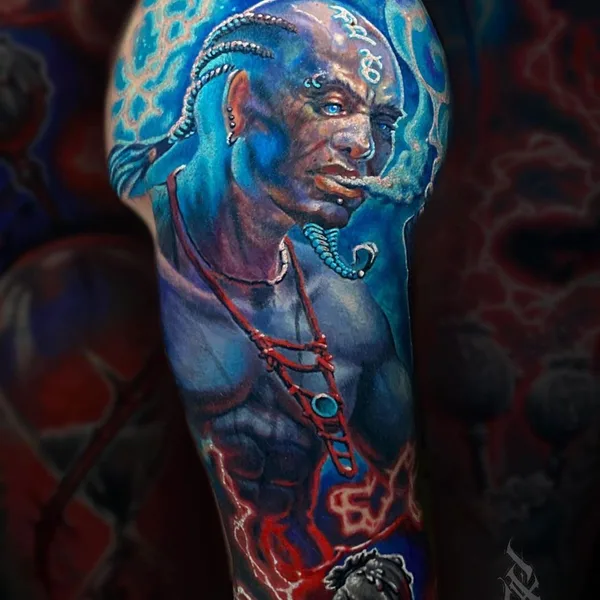 Realism tattoo by Юрий Симакин in Ростов-на-Дону