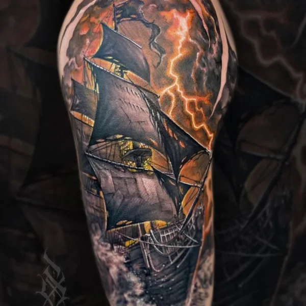 Realism tattoo by Юрий Симакин in Ростов-на-Дону