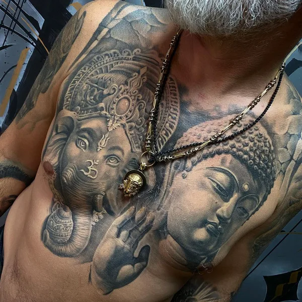 Realism tattoo by Юрий Симакин in Ростов-на-Дону