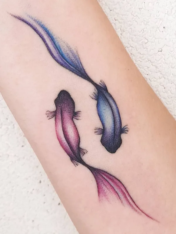 color watercolor татуировка на forearm #52696 | Тату мастер Эвелина @evelina_lem_tattoo