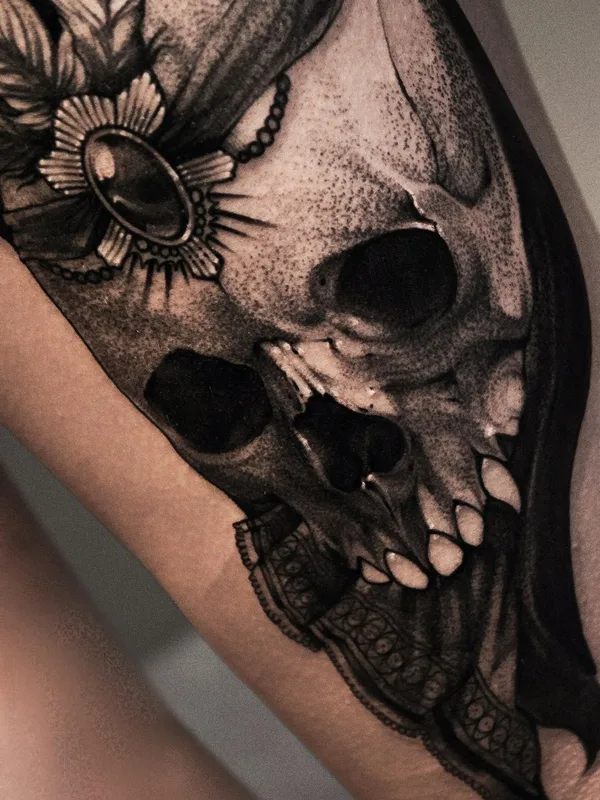 black and grey black and grey татуировка на forearm #65740 | Тату мастер Полина Гаевская