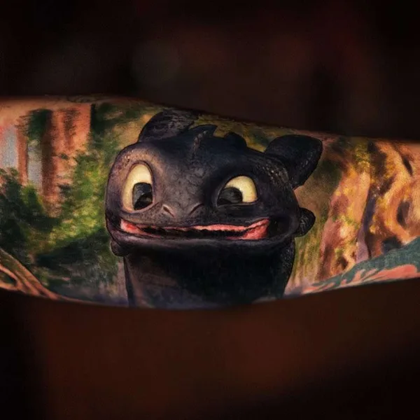 Авторская tattoo by Yomico Moreno in New York City