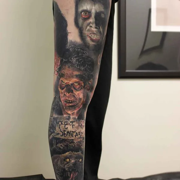 Портретная tattoo by Anthony Jenkins in Ontario