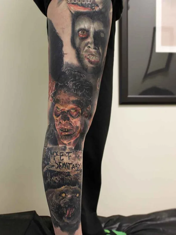 Portrait tattoo by Anthony Jenkins in Ontario