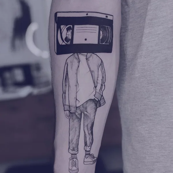 Сюрреализм tattoo by Serena Caponera in Rome