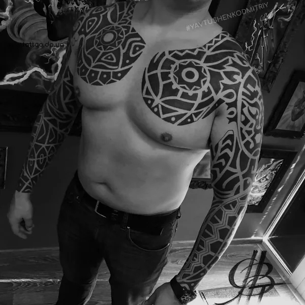 Black & Grey tattoo by Явтушенко Дмитрий