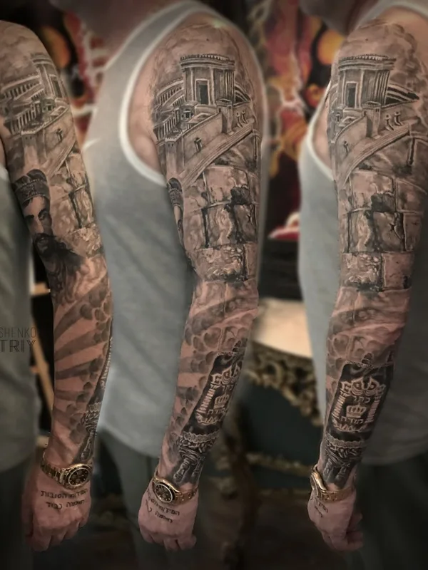 Black & Grey tattoo by Явтушенко Дмитрий