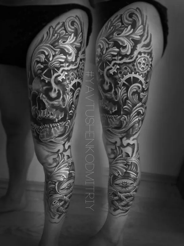 Black & Grey tattoo by Явтушенко Дмитрий