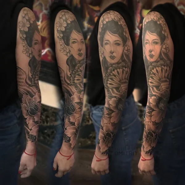 Black & Grey tattoo by Явтушенко Дмитрий