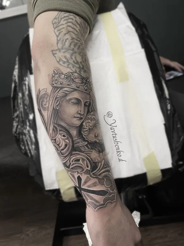 Black & Grey tattoo by Явтушенко Дмитрий