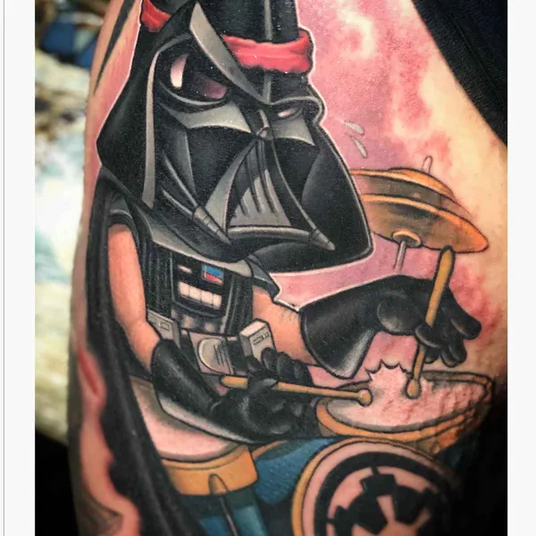 Author's Style tattoo by Thom Bulman in New York City