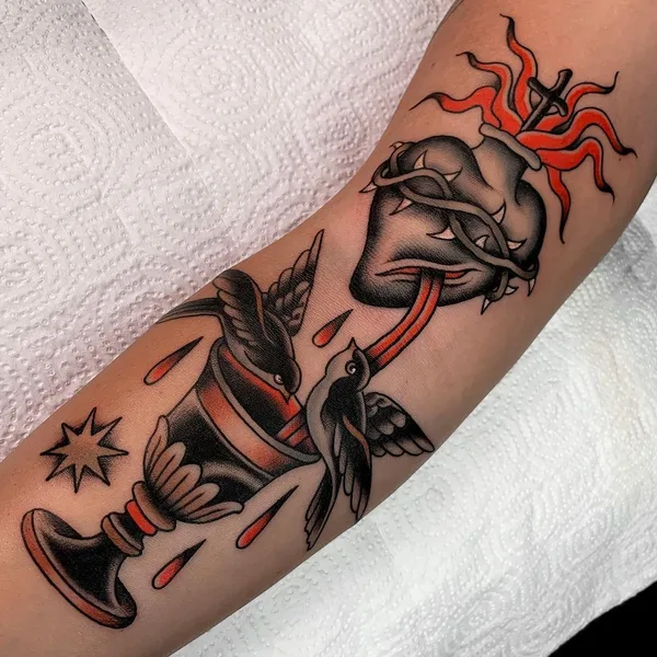 Old School tattoo by Арсений Божинов in Ростов-на-Дону