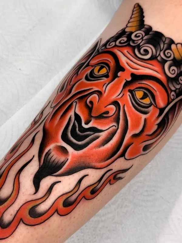 color traditional tattoo on forearm #41559 | Tattoo Artist Арсений Божинов