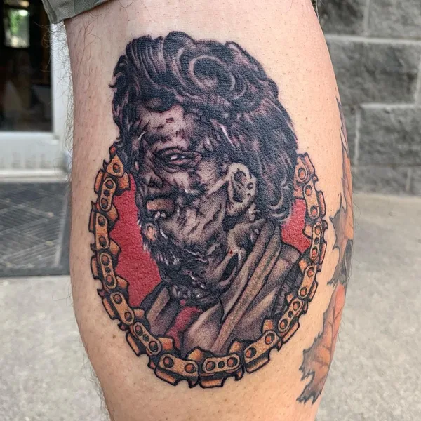 Old School tattoo by Paul Anderson in Morgantown