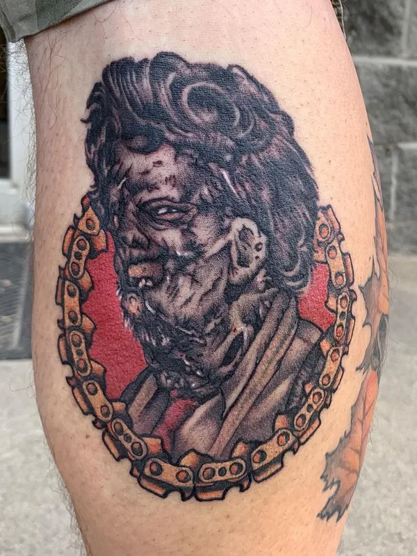 color realism Tatuaggio su calf #57704 | Tatuatore Paul Anderson