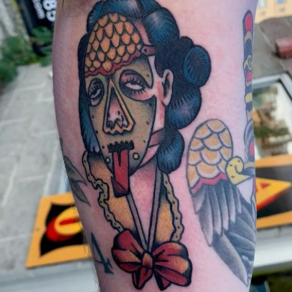Old School tattoo by Paul Anderson in Morgantown