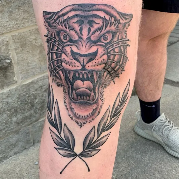 Old School tattoo by Paul Anderson in Morgantown