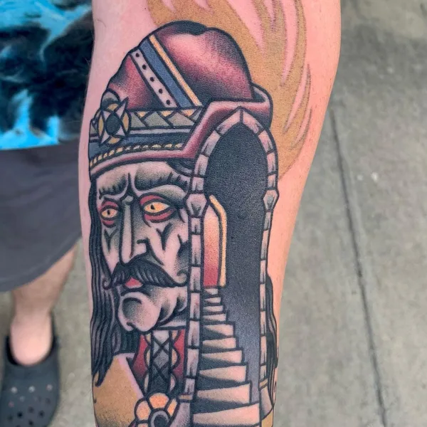 Old School tattoo by Paul Anderson in Morgantown