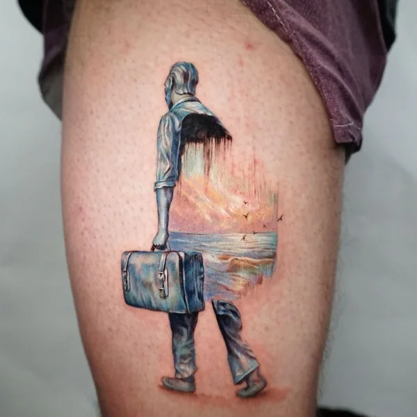 miniature tattoo by Sara Qano in Amsterdam