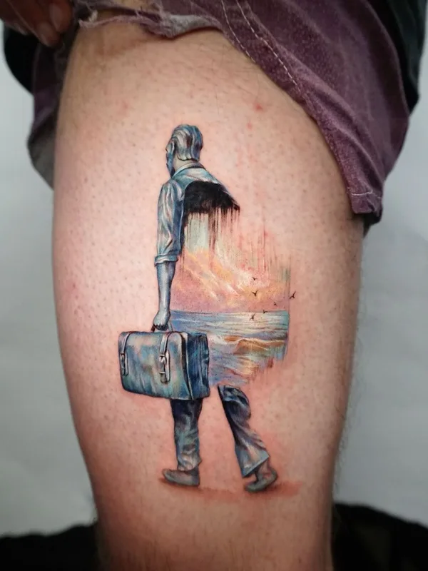 miniature tattoo by Sara Qano in Amsterdam