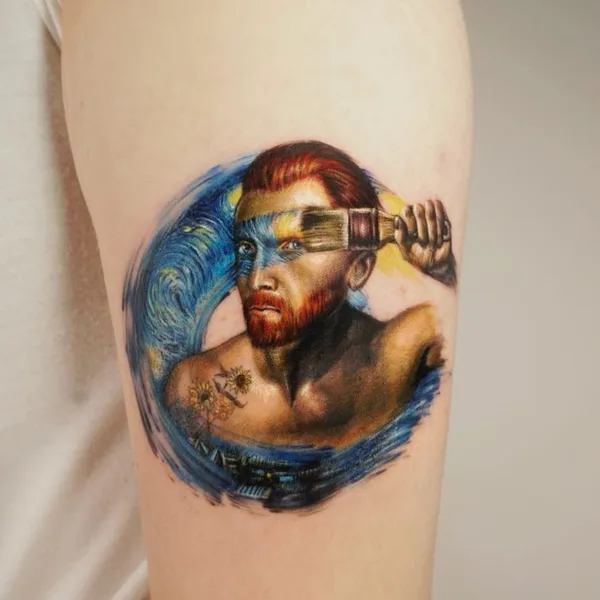 miniature tattoo by Sara Qano in Amsterdam