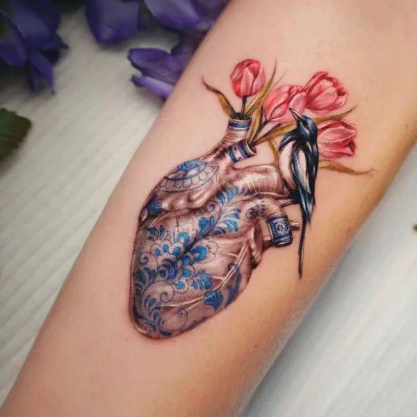 miniature tattoo by Sara Qano in Amsterdam