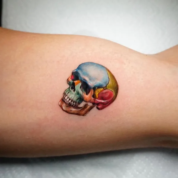 miniature tattoo by Sara Qano in Amsterdam
