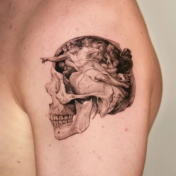 miniature tattoo by Thommesen Ink in Wien