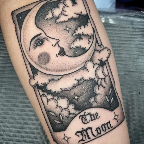 Graphic tattoo by Megan Carroll in Birmingham