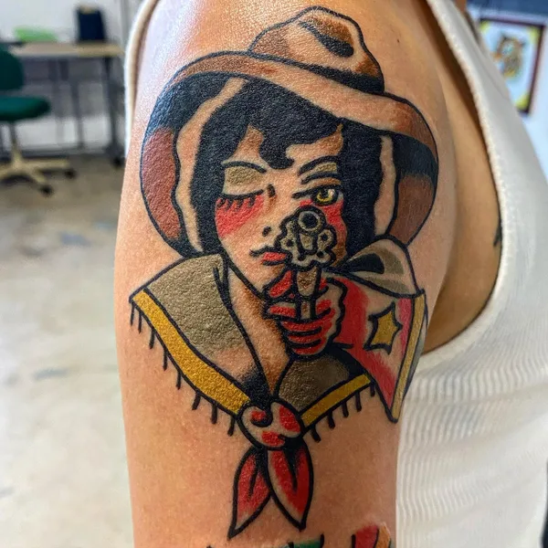 Oriental tattoo by Brandon Stolicny in West Hartford