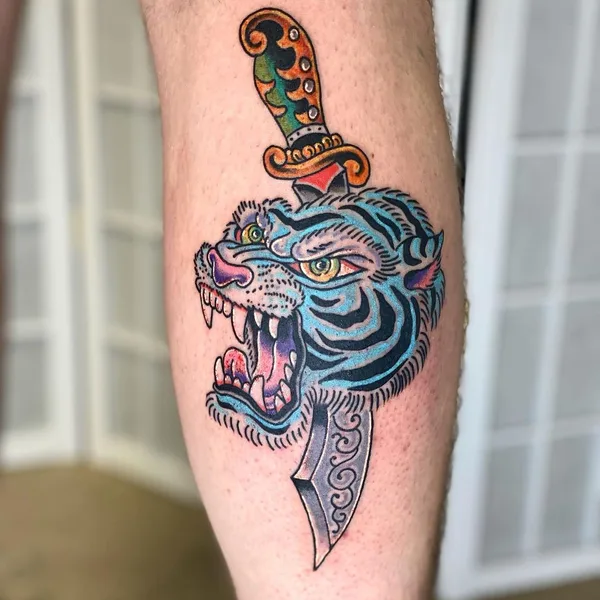 Oriental tattoo by Brandon Stolicny in West Hartford