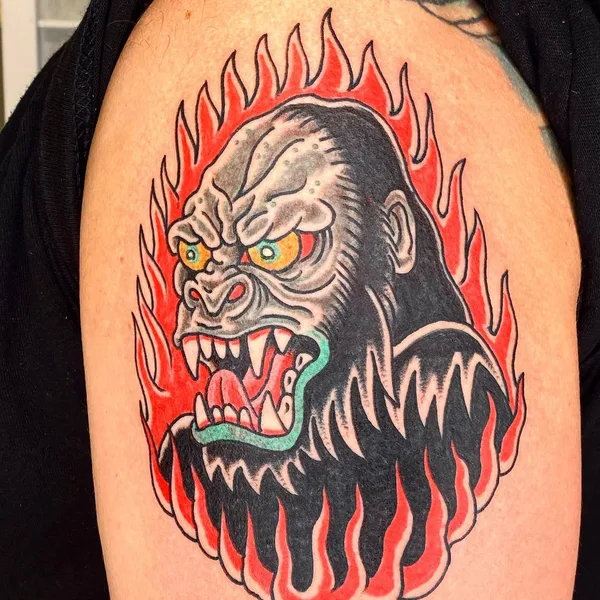 Oriental tattoo by Brandon Stolicny in West Hartford