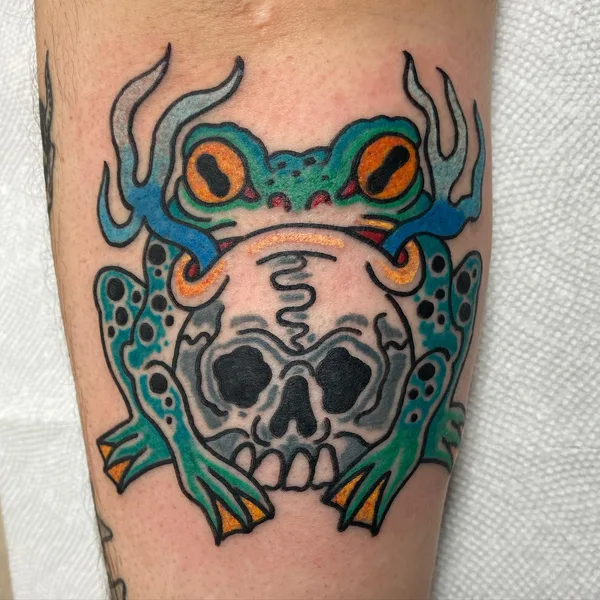 Oriental tattoo by Brandon Stolicny in West Hartford