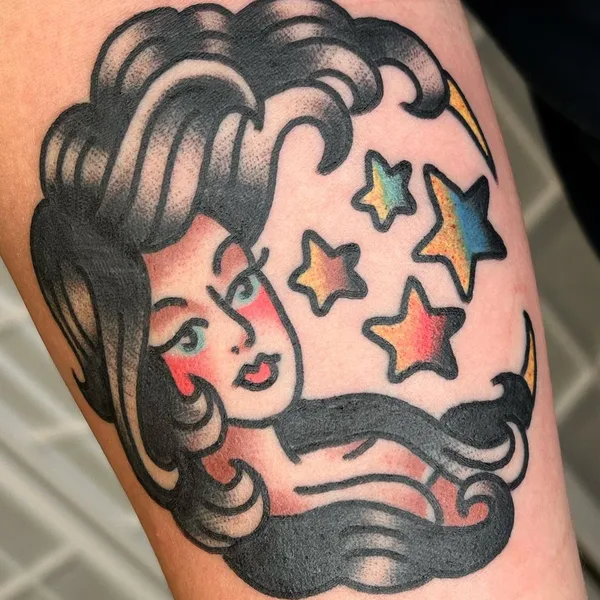 Traditional tattoo by Derik Snell in West Hartford